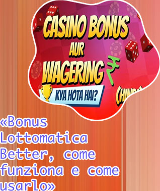 Bonus wagering snai come funziona